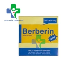 Berberin 100mg Armephaco - Điều trị bệnh lỵ trực khuẩn, hội chứng lỵ